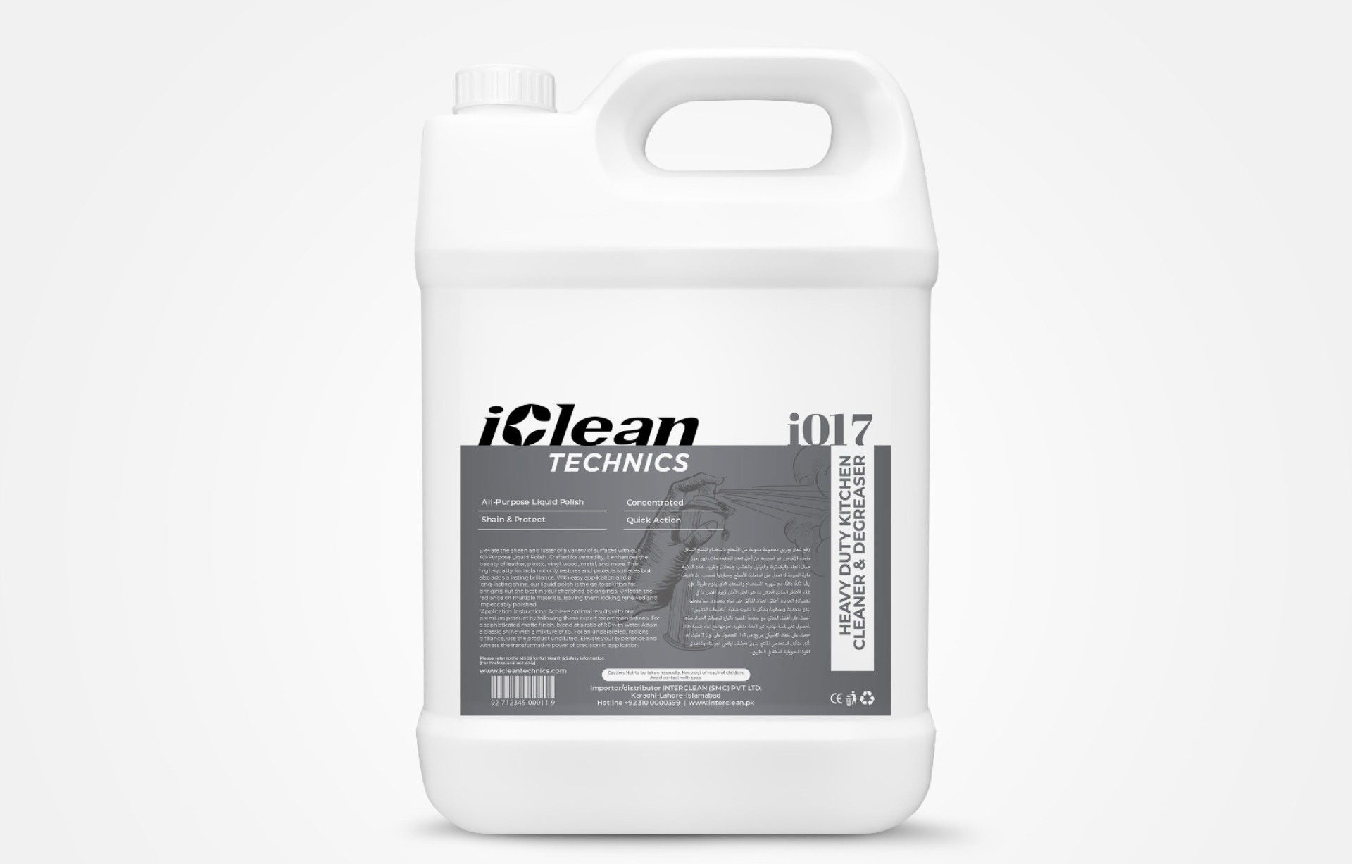 Liquid polish being used on table surface for high gloss finish UAE