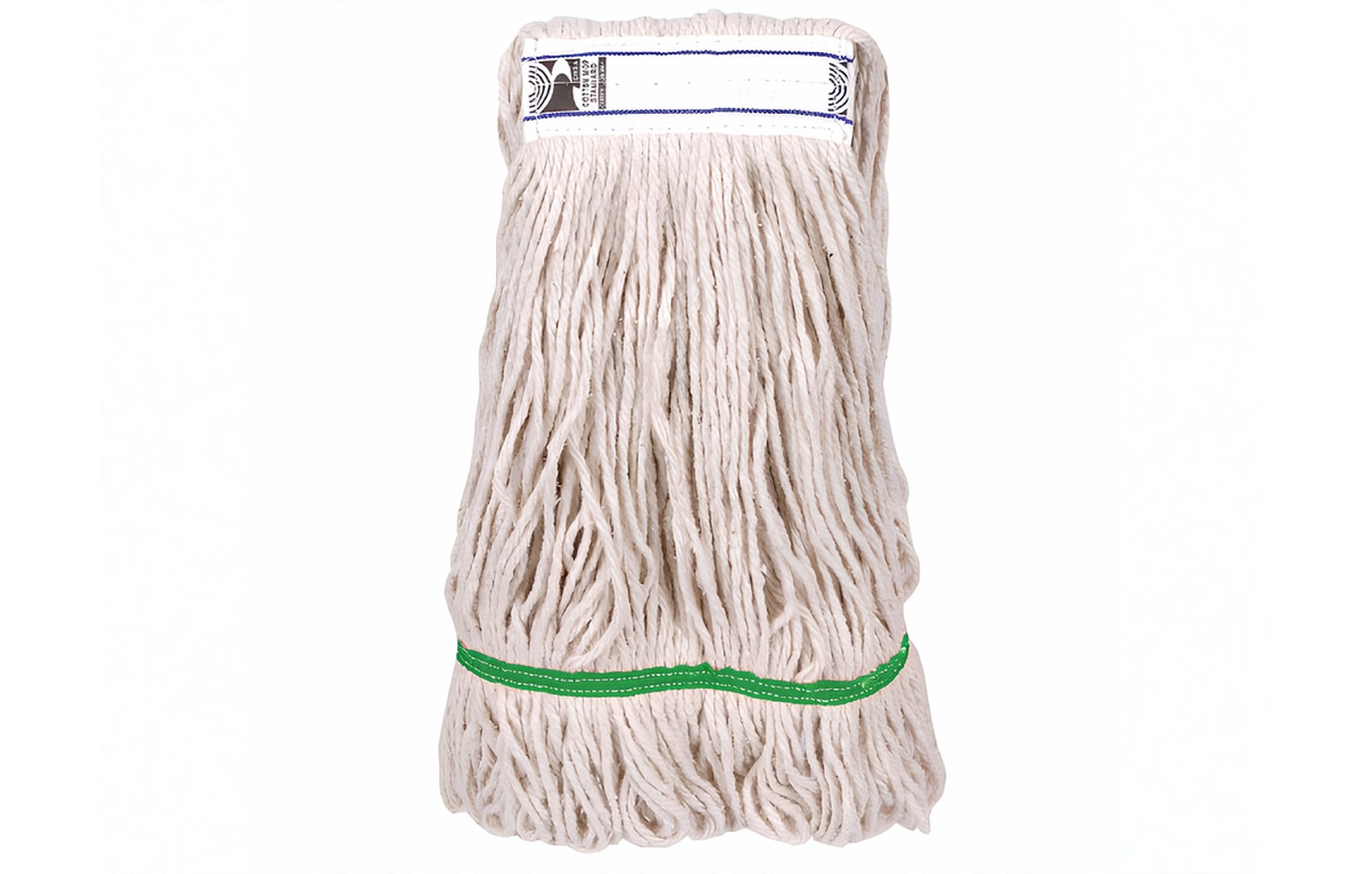 Green Kentucky wet mop head 450g for hygienic and commercial cleaning in UAE