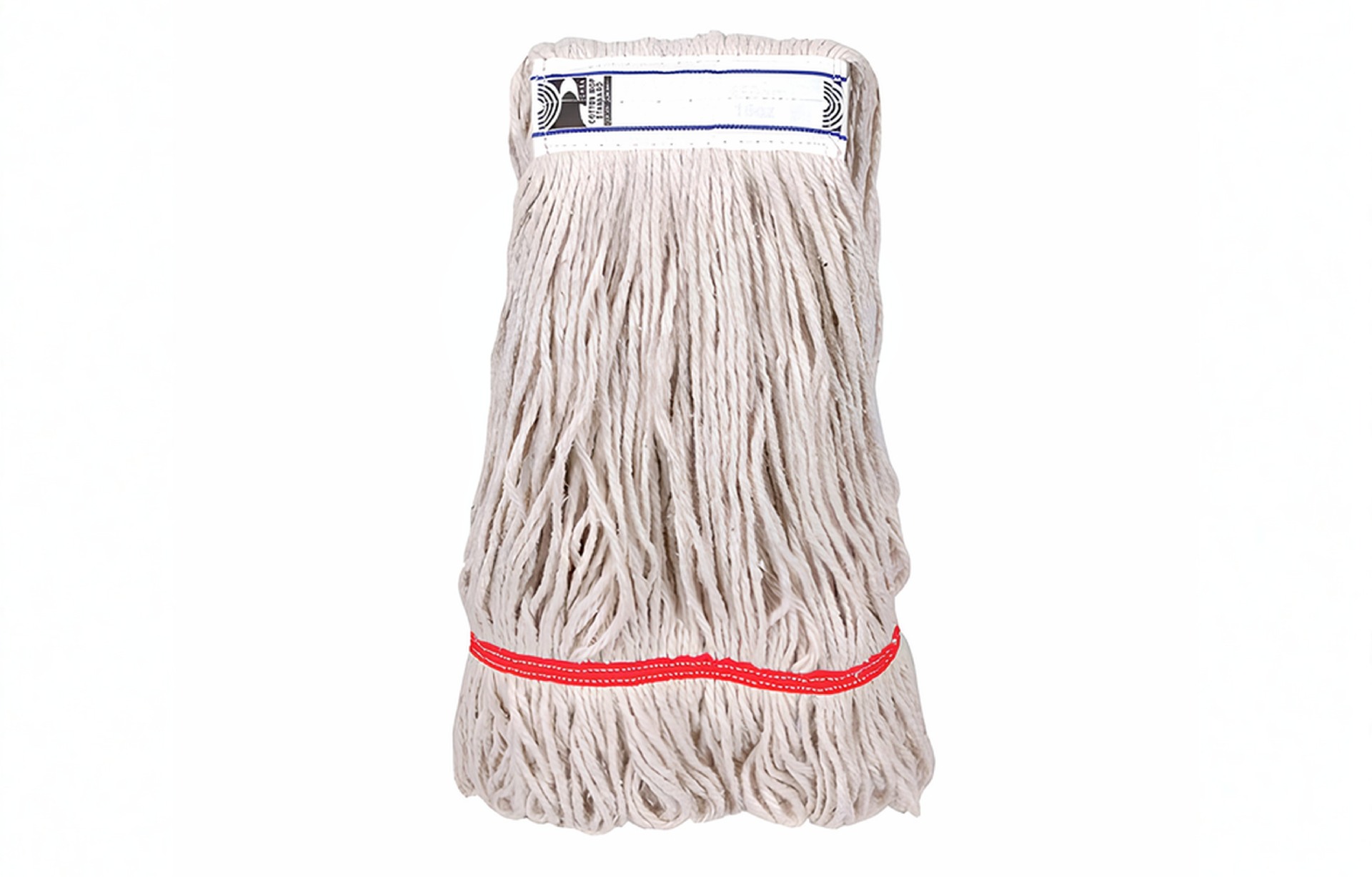 Red Kentucky wet mop head 450g for washroom cleaning and safety compliance in UAE